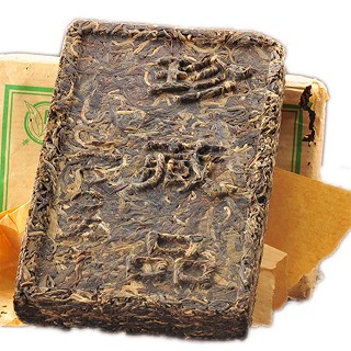 吉顺号 自家珍藏茶砖 2005年老茶砖 250克(吉顺号)
