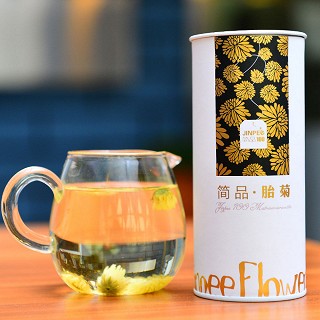 简品100 胎菊 正宗桐乡杭白菊 150克装(青春塘)