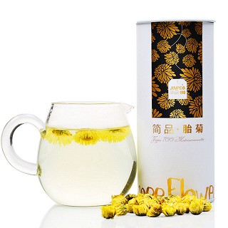 简品100 胎菊 正宗桐乡杭白菊 200克装(青春塘)