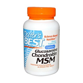 doctor's best 氨基葡萄糖软骨素二甲基砜胶囊(doctors)
