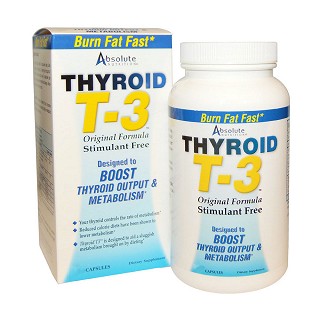 absolute nutrition 甲状腺t-3胶囊(absolute)