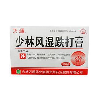 少林风湿跌打膏(万通)