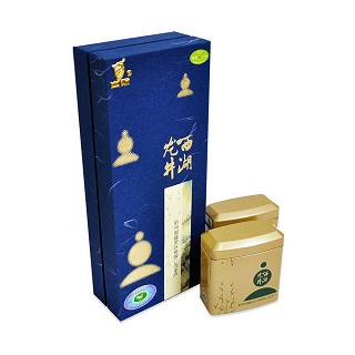 中狮 西湖龙井 一级茶 礼盒蓝盒装(150g)