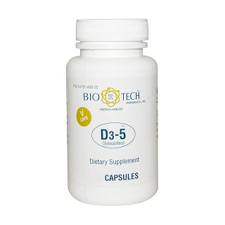 bio tech pharmacal d3plus d3-5 维生素d3素食胶囊(250粒)