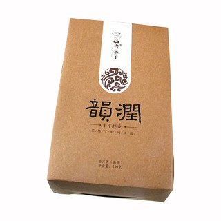 书呆子韵润十年陈香洱茶茶(思茅藏香)