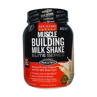 muscletech 六星级营养肌肉香草冰激凌奶昔(muscletech)