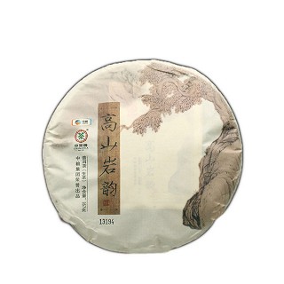 中茶牌 普洱生茶 高山岩韵(中粮)