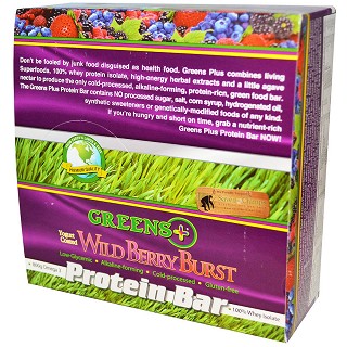 greens plus 酸奶涂层有机能量棒(greens)