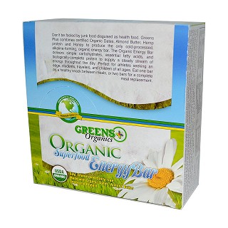 greens plus 酸奶涂层有机能量棒(greens)