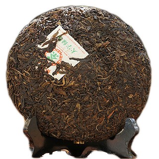 中茶牌 大字绿印 普洱生茶(中粮)