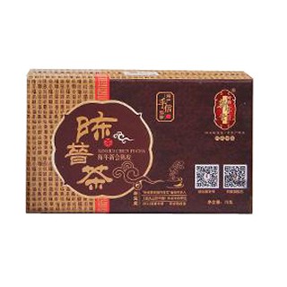 岭南新宝堂 新会十三年陈普茶(新会新宝堂陈皮柑普)