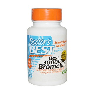 doctor's best 3000gdu菠萝蛋白酶素胶囊(150粒)