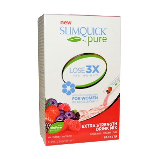 slimquick 纯超强效混合饮料粉 混合浆果口味(slimquick)