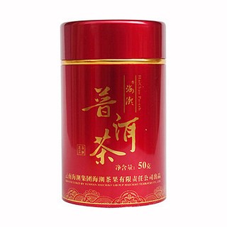 海潮宫廷金芽普洱散茶(海潮海潮茶果)