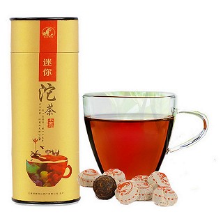 佤山映象 云南普洱茶 熟茶 迷你小金沱(仓源)