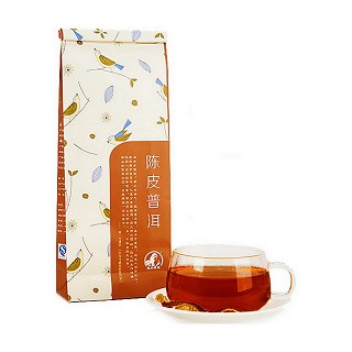 佤山映象 陈皮普洱茶 特级普洱茶散茶(仓源)