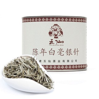 五仙 福鼎白茶 陈年白毫银针(85克)