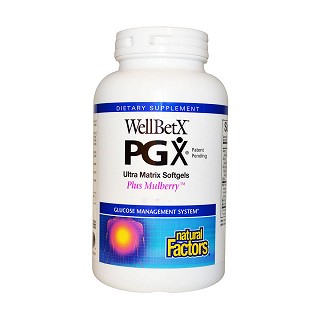 natural factors wellbetx pgx加桑叶胶囊(natural)