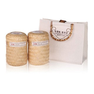 同庆号 普洱熟茶 红印如意散茶(400克)