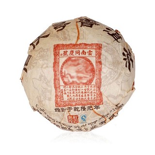 同庆号 普洱茶 红印熟沱(200克)