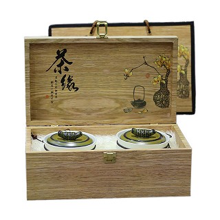天大闲事 茶缘礼盒装 普洱茶熟茶(茶马)