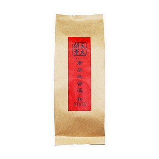 天大闲事 2005年普洱茶熟茶 干仓老茶头散茶(茶马)