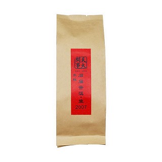 天大闲事 2007年旧庙经典生茶 云南普洱茶(茶马)