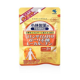 小林制药 辅酶q10硫辛酸左旋肉碱胶囊(30粒)