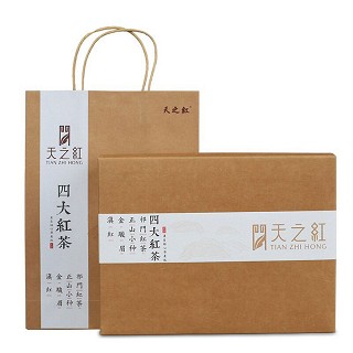 天之红 祁门红茶+正山小种+金骏眉+滇红(四大红茶)