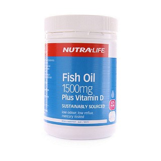 nutra life 纽乐 深海鱼油+vd 1500毫克(life)