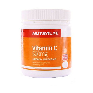 nutra life 纽乐 维生素片 500毫克(life)