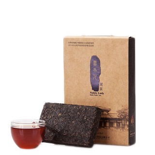 墨夫人 墨茶七号茶砖(合浦蟠龙居)