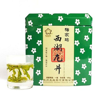 梅龙虎 一级绿茶 杭州西湖龙井(虎跑)