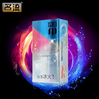 名流天然乳胶橡胶避孕套(致享冰火)