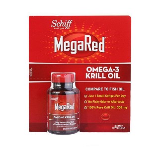schiff megared 磷虾油软胶囊 含虾青素 三倍鱼油(schiff)