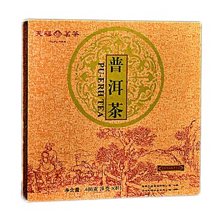 天福 云南特产 小金砖普洱茶(安溪天福)