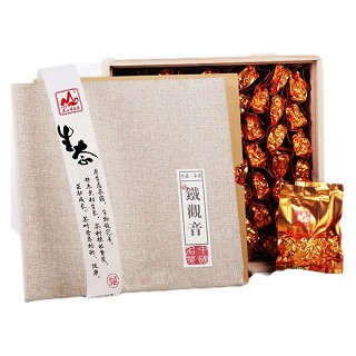 茗山生态茶 生态铁观音秋茶(环保木礼盒装)