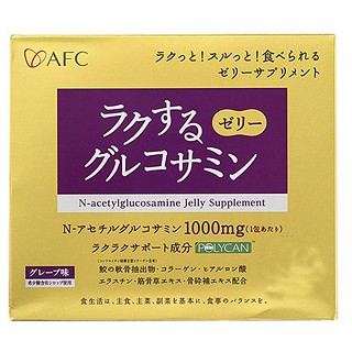 浅山之家afc 葡萄味糖胺果冻 缓解骨关节炎(co)