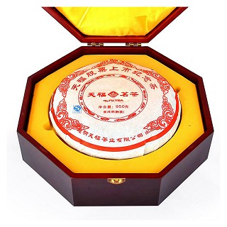 天福 普洱熟饼茶 金芽熟茶(安溪天福)