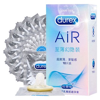 杜蕾斯air至薄幻隐10只装(伦敦杜蕾)