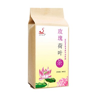 茗柯香集玫瑰荷叶茶(自然之宝绿色)