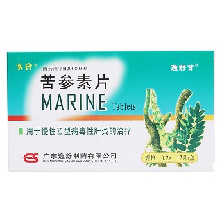 苦参素片价格