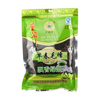 安益 云南大叶种 普洱特级早春毛峰(云外香)