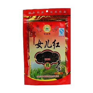 安益 云南大叶种茶叶 特级女儿红茶叶(云外香)