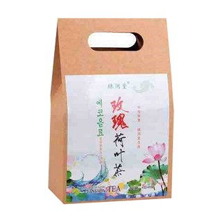 绿润堂 玫瑰荷叶茶(万花草)