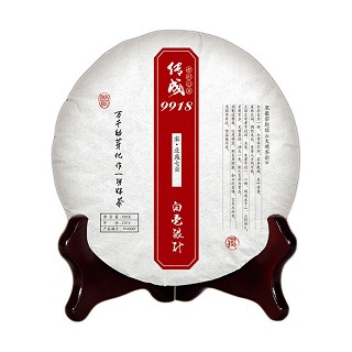 本缘生态 传成9918 老树白茶 白毫银针(本缘生态)