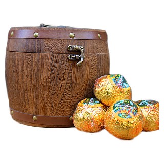 茗纳百川 新会陈皮普洱茶 陈年桔普茶叶(凤庆大摆田茶厂)