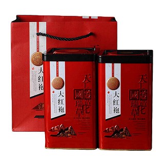 闽中秀 武夷大红袍茶叶 低火花香型乌龙茶(闽中秀久福)