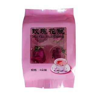 昌溪 玫瑰花冠 平阴重瓣玫瑰茶(歙裕兴)