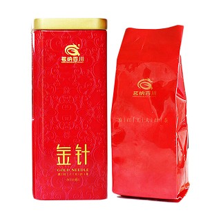 茗纳百川 单芽金针 云南功夫红茶(凤庆大摆田茶厂)